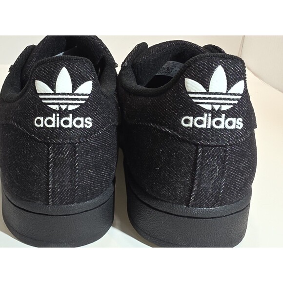 Authentic Adidas Superstar II Black- Unisex Sneakers JQ2310 Size M7 /W8 main image 4